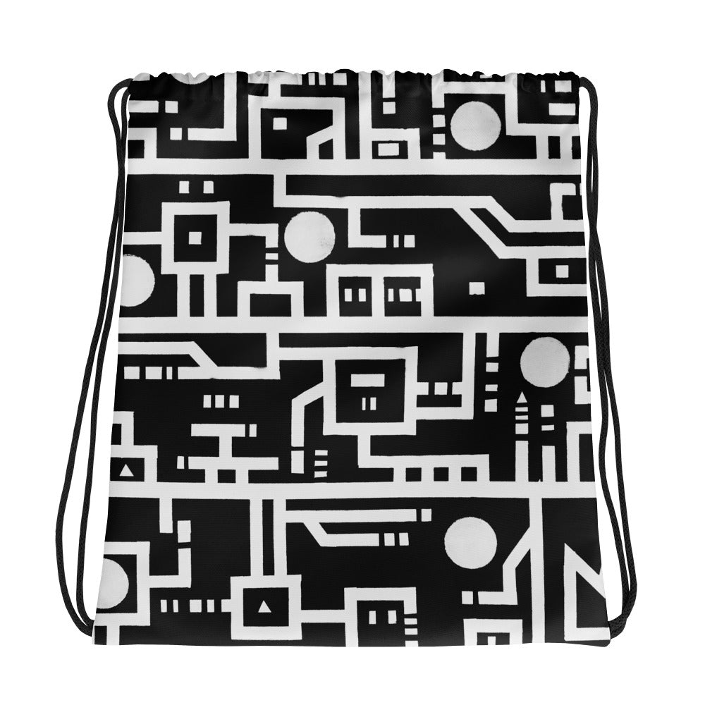 Code Drawstring bag